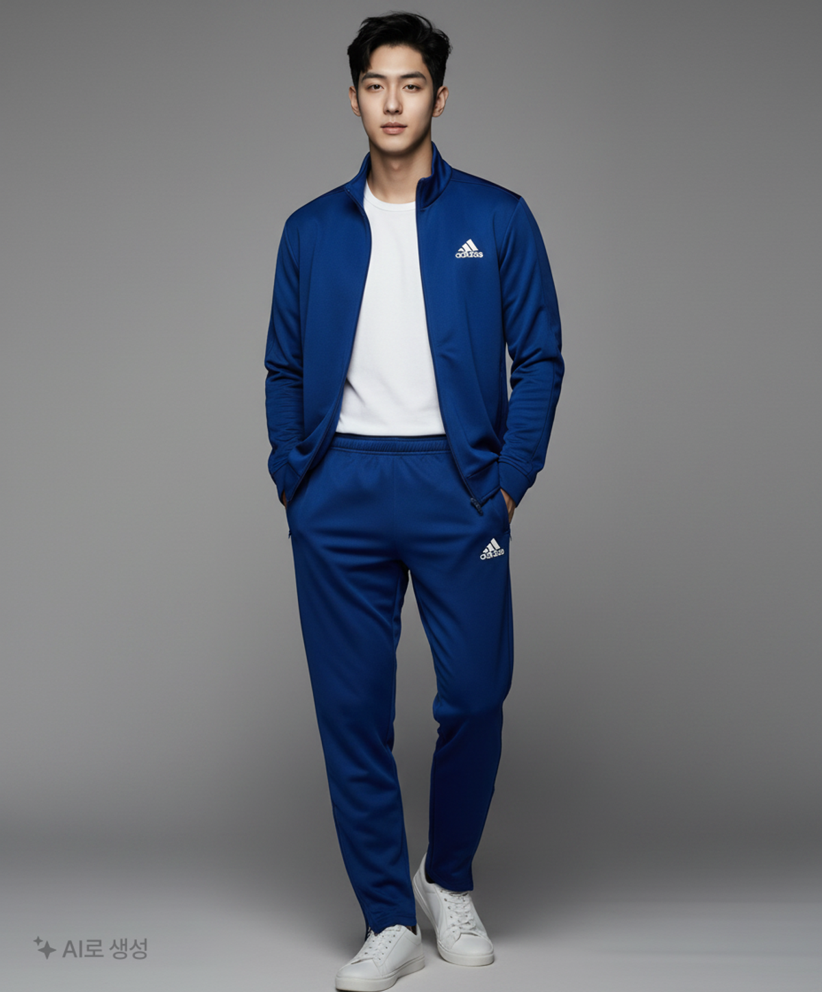 아디다스(ADIDAS) 로고 트레이닝 팬츠 100