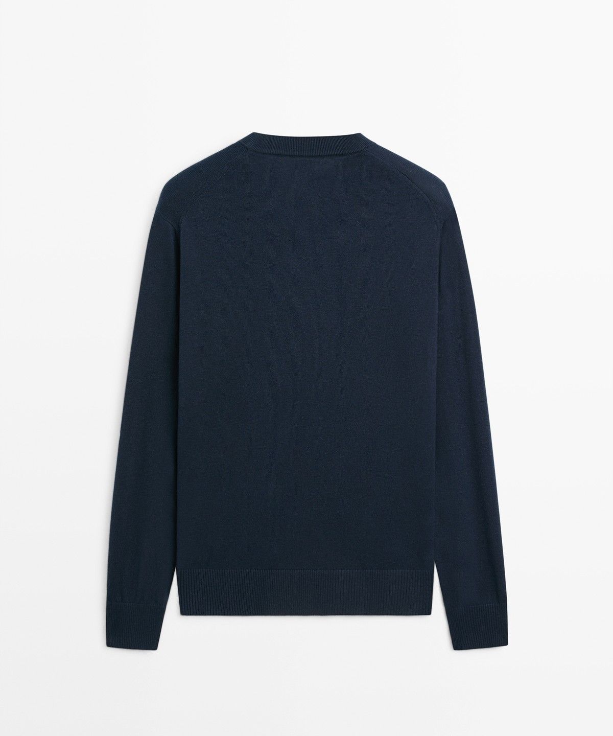 마시모두띠(MASSIMO DUTTI) 코튼 블렌드 니트 스웨터