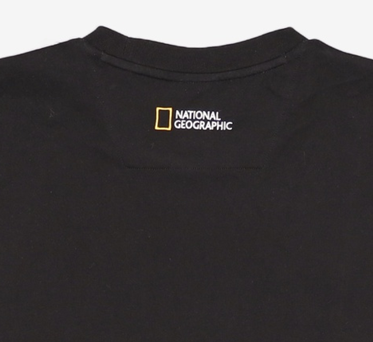 내셔널지오그래픽(NATIONALGEOGRAPHIC) N242UTS910 세미오버핏 컴포터블 반팔 티셔츠 CARBON BLACK XL