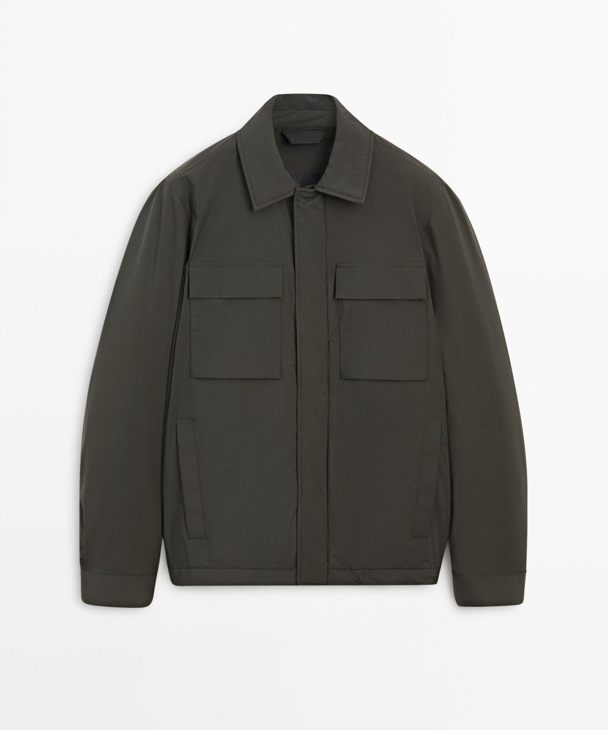 마시모두띠(MASSIMO DUTTI) 포켓 디테일 테크니컬 재킷
