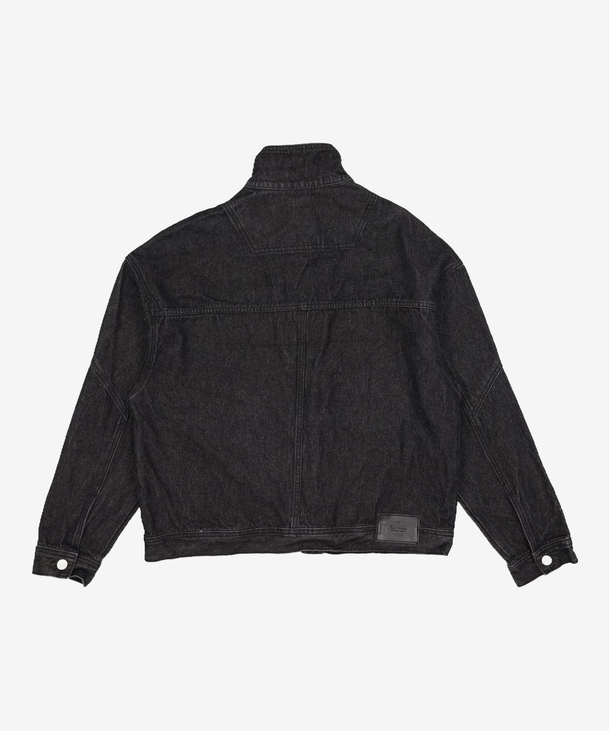 필드워커(FIELDWORKER) HIGH-NECK DENIM JACKET [BLACK] L