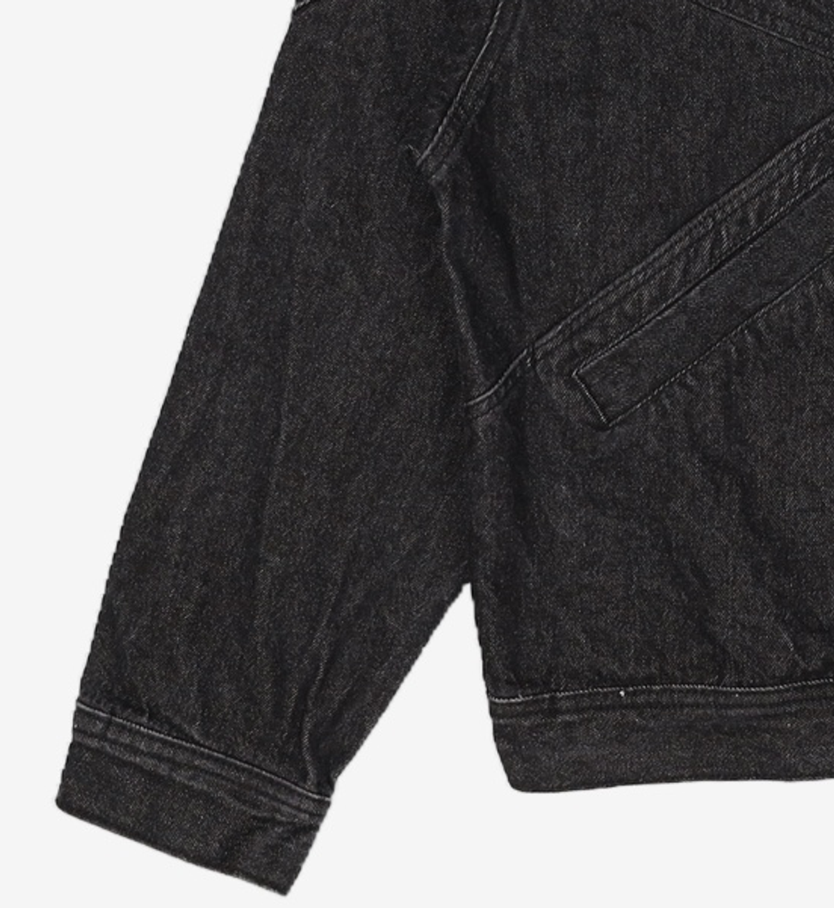 필드워커(FIELDWORKER) HIGH-NECK DENIM JACKET [BLACK] L
