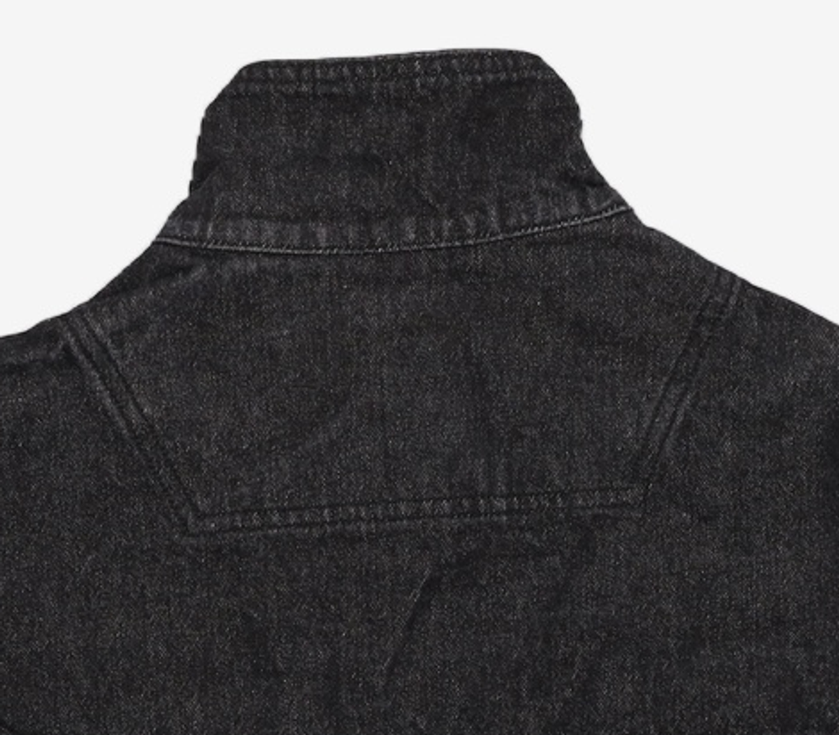 필드워커(FIELDWORKER) HIGH-NECK DENIM JACKET [BLACK] L