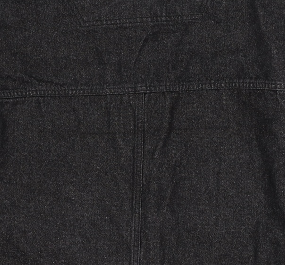 필드워커(FIELDWORKER) HIGH-NECK DENIM JACKET [BLACK] L