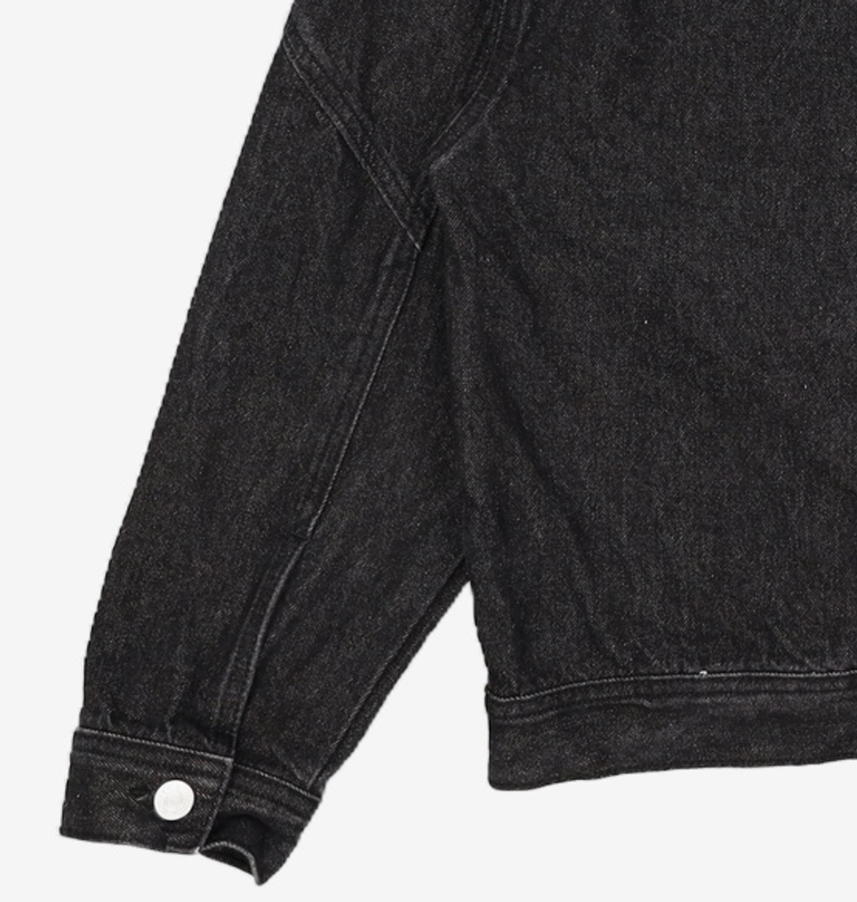 필드워커(FIELDWORKER) HIGH-NECK DENIM JACKET [BLACK] L