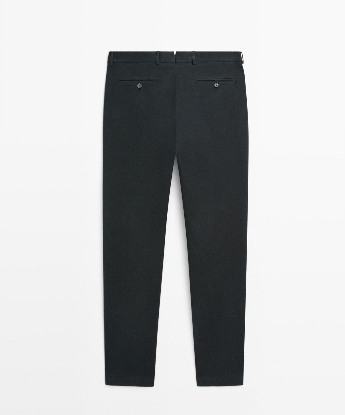 마시모두띠(MASSIMO DUTTI) 100% 코튼 슬림핏 팬츠