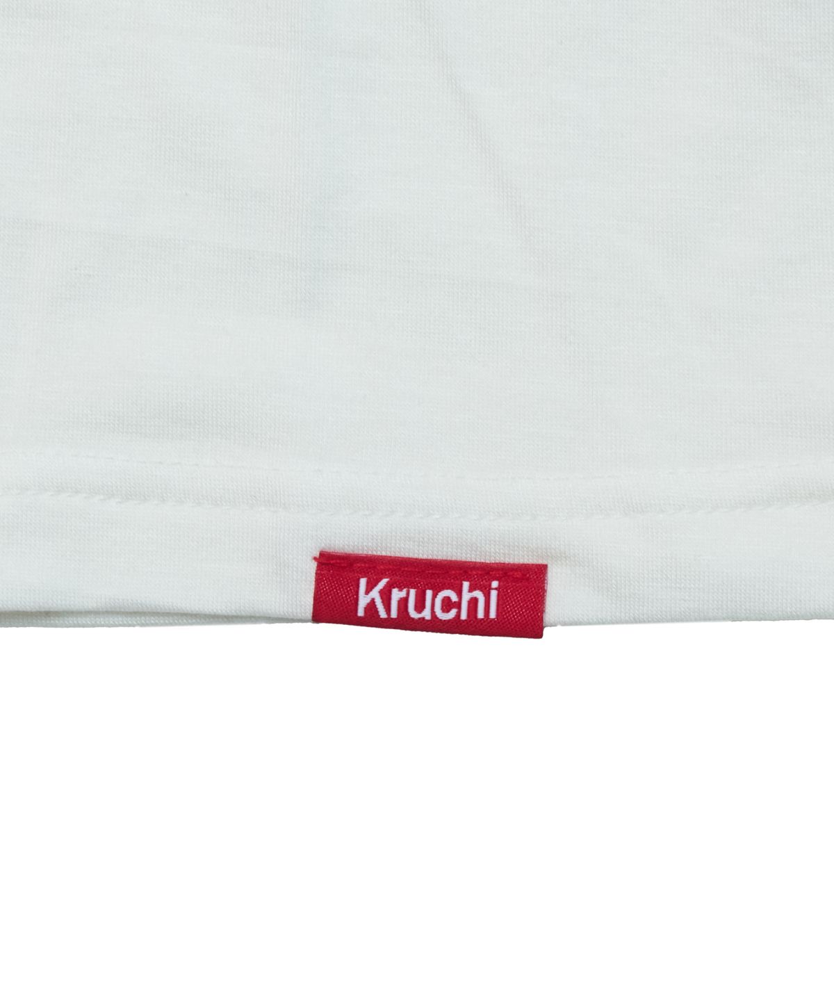 크루치(KRUCHI) Tencel Long-Sleeve V-Neck Hoodie (WHITE) WOMENS