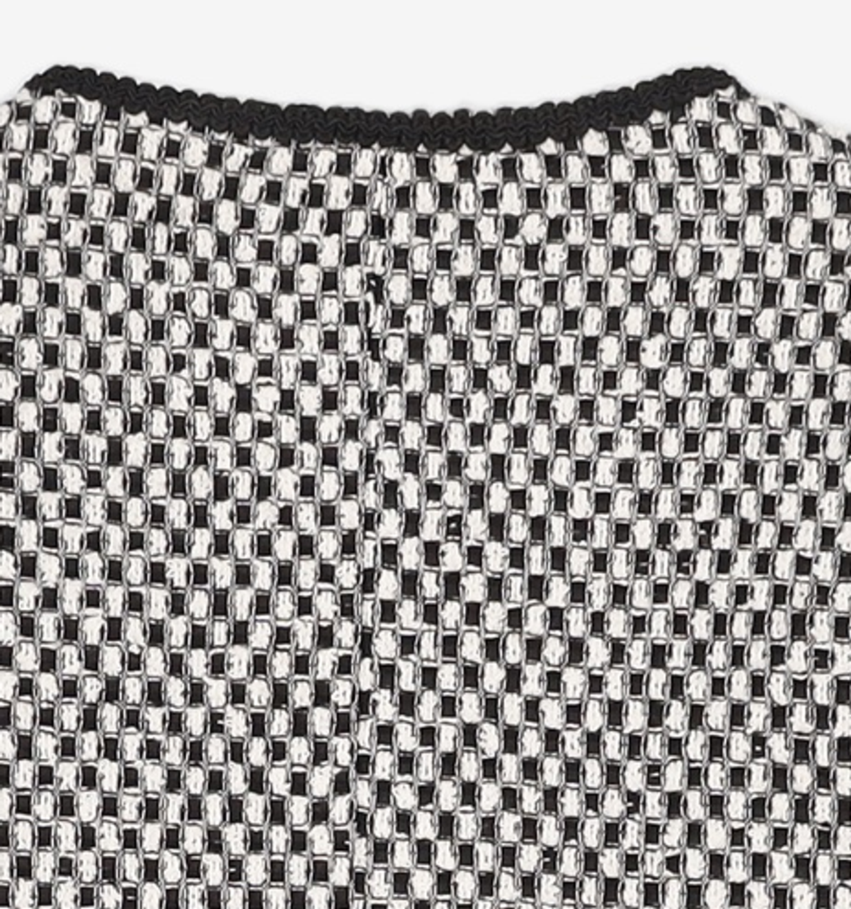논로컬(NONLOCAL) Atelier Tweed Crop Jacket - Check FREE