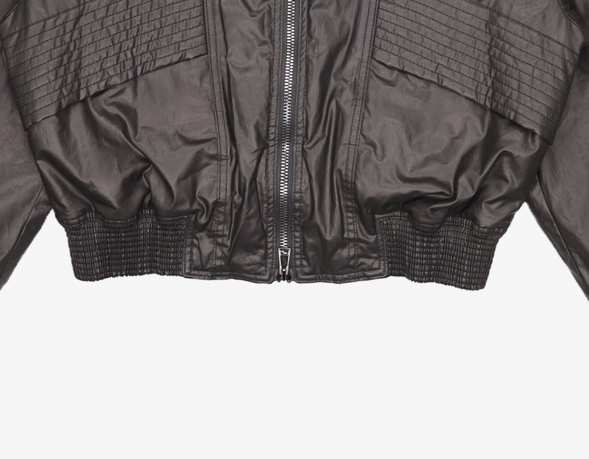 메종미네드(MAISON MINED) STONEHENGE BOMBER BLACK M