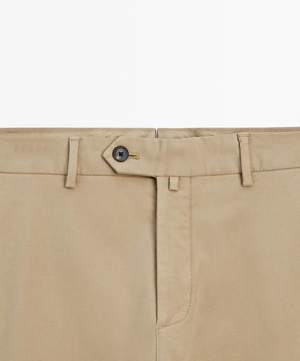 마시모두띠(MASSIMO DUTTI) 100% 코튼 슬림핏 팬츠