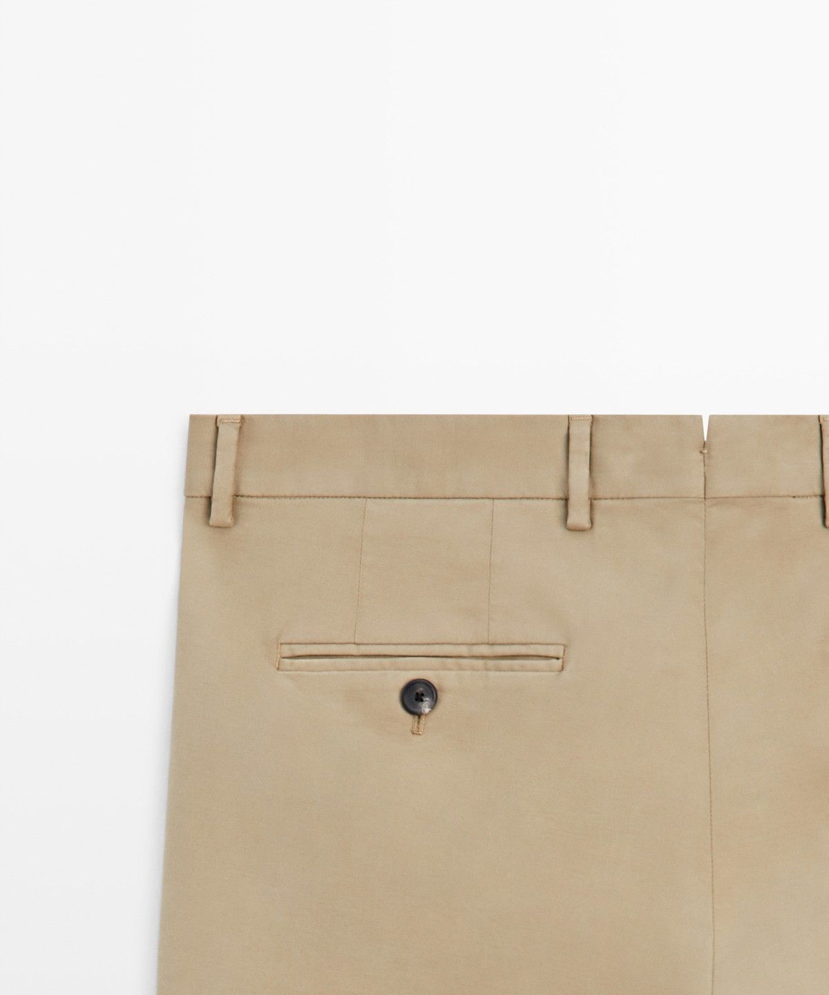 마시모두띠(MASSIMO DUTTI) 100% 코튼 슬림핏 팬츠