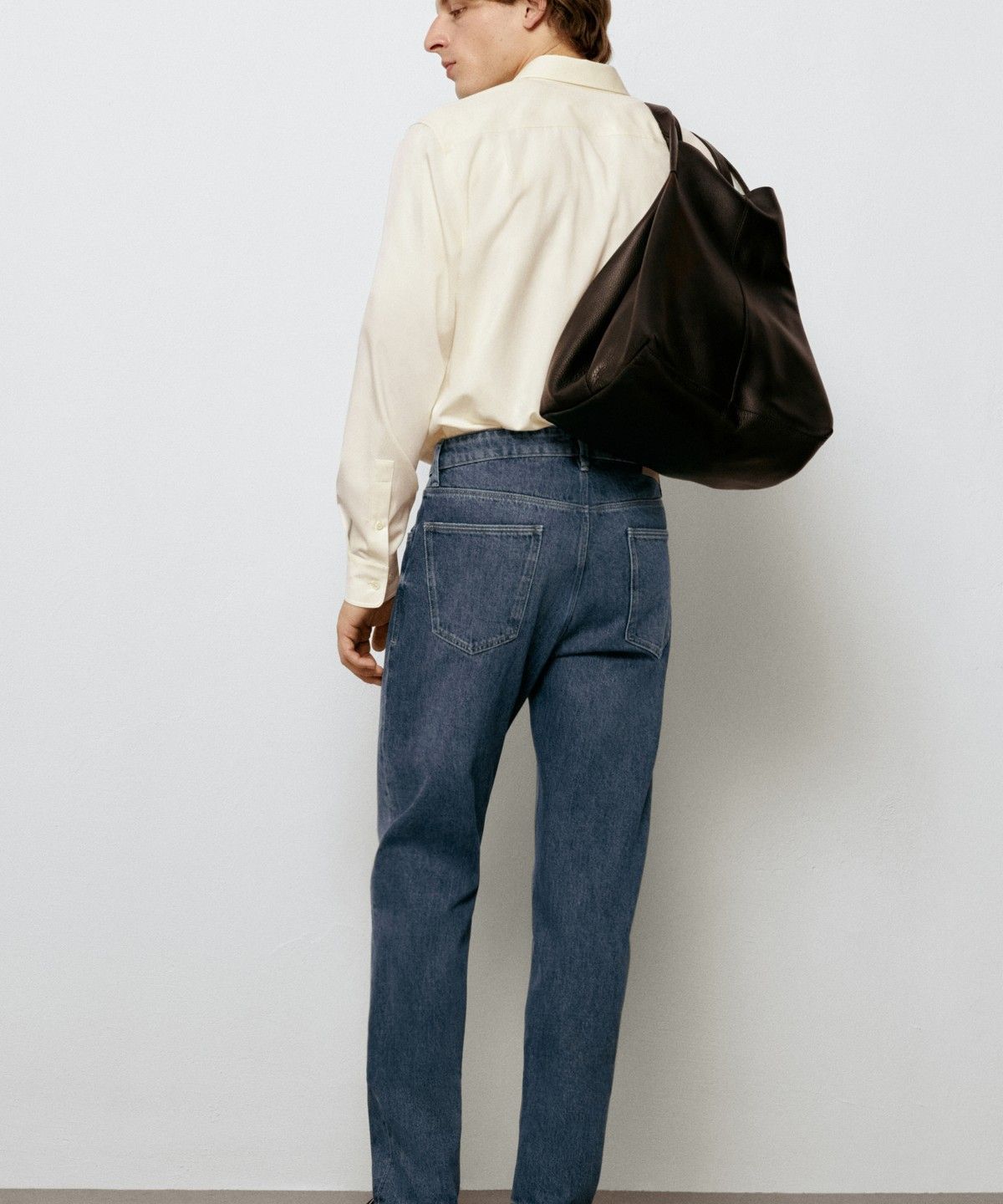 마시모두띠(MASSIMO DUTTI) 스톤 워싱 슬림 핏 진