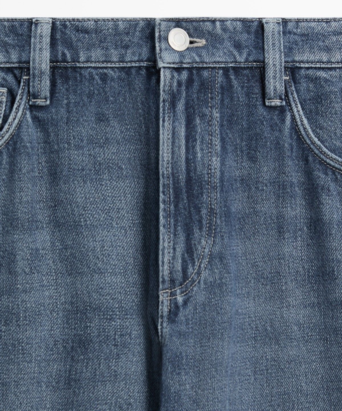 마시모두띠(MASSIMO DUTTI) 스톤 워싱 슬림 핏 진