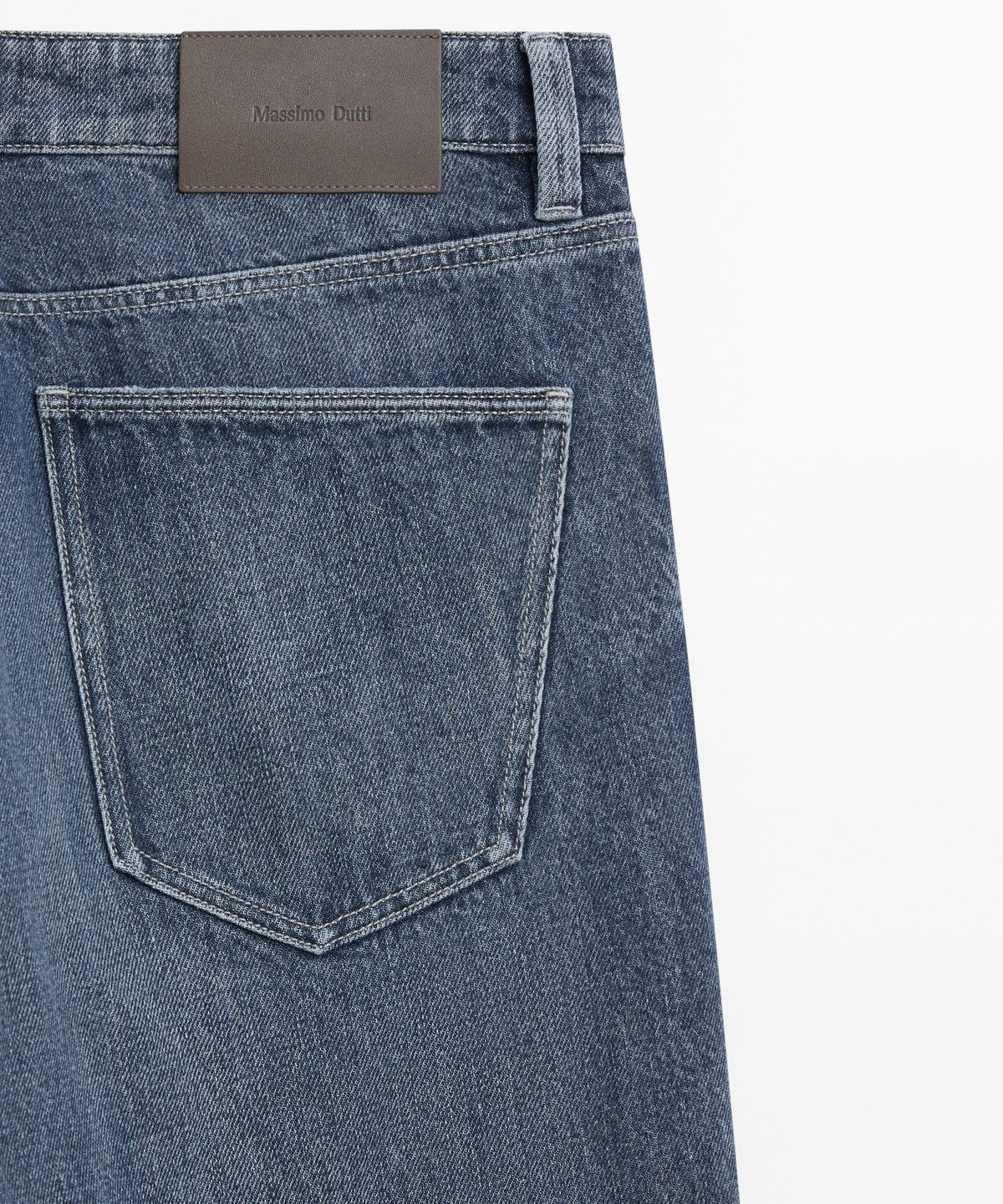 마시모두띠(MASSIMO DUTTI) 스톤 워싱 슬림 핏 진