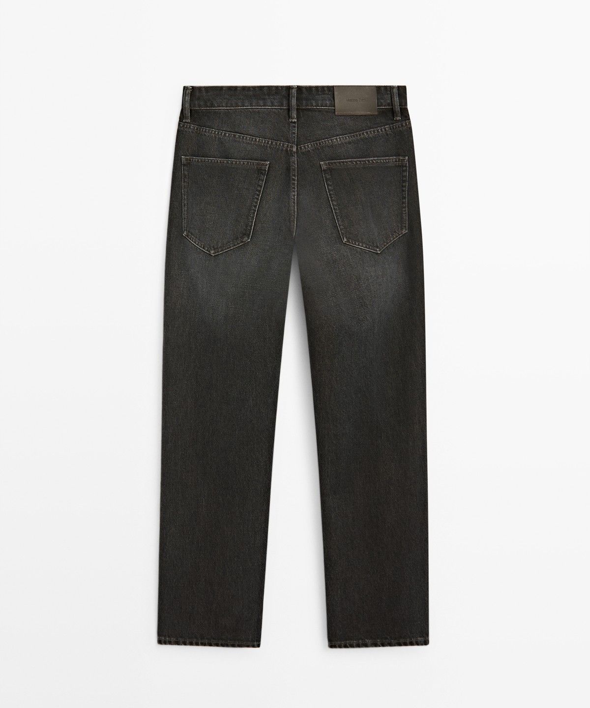 마시모두띠(MASSIMO DUTTI) 스톤 워싱 테이퍼드핏 진