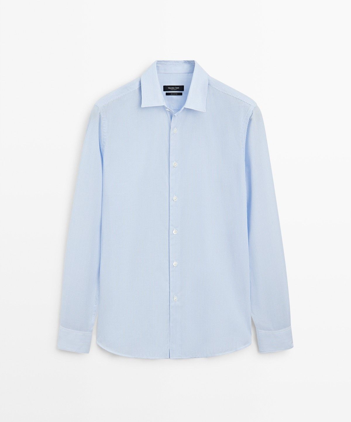 마시모두띠(MASSIMO DUTTI) 레귤러 핏 체크 셔츠