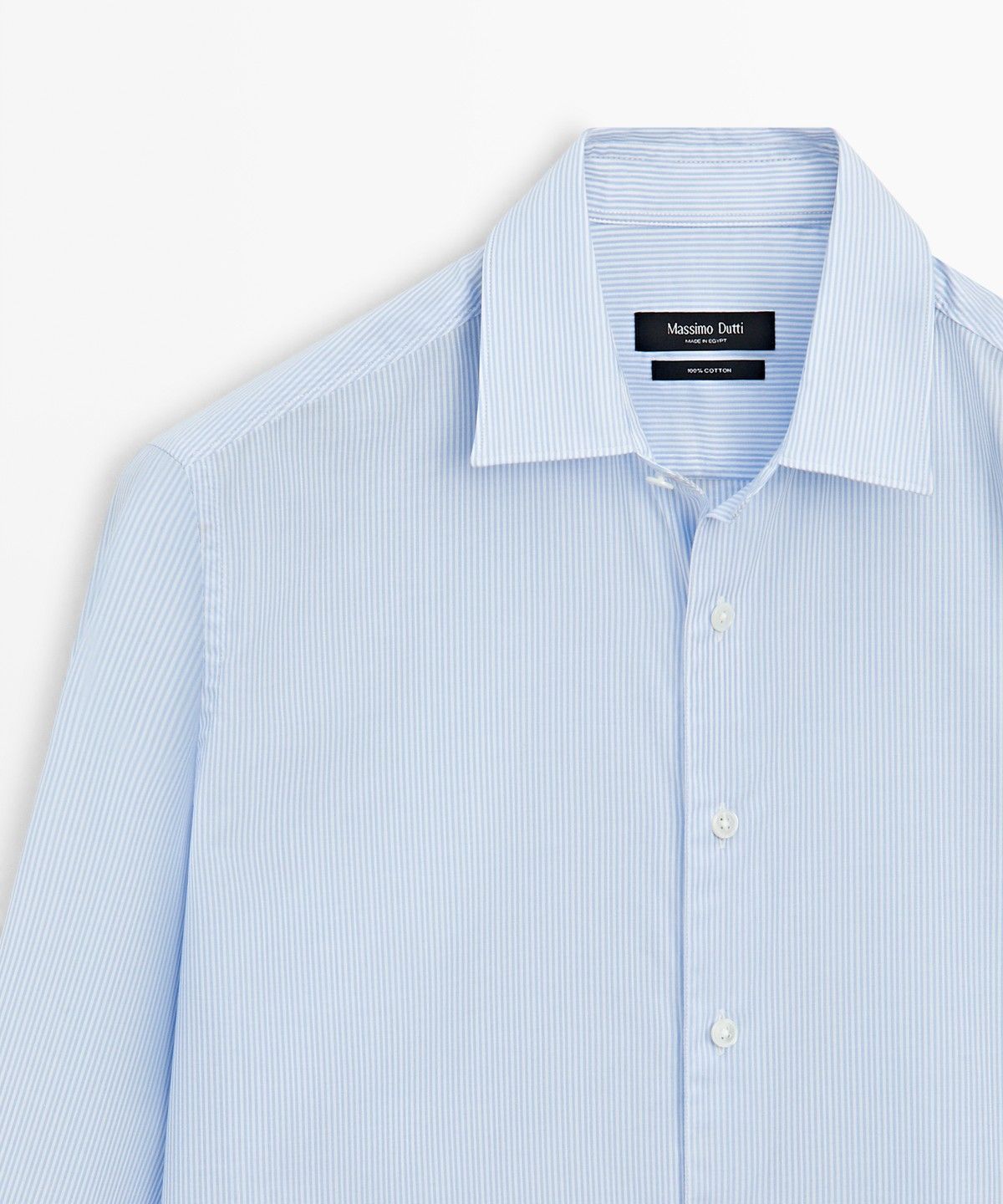 마시모두띠(MASSIMO DUTTI) 레귤러 핏 체크 셔츠