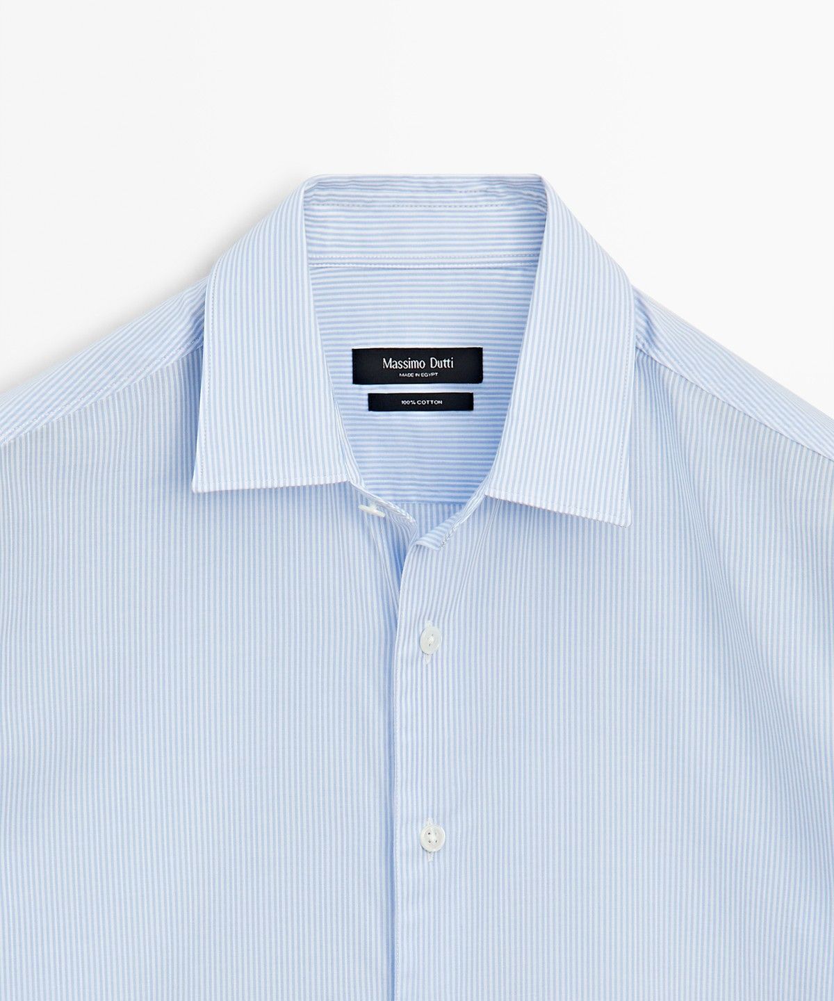 마시모두띠(MASSIMO DUTTI) 레귤러 핏 체크 셔츠