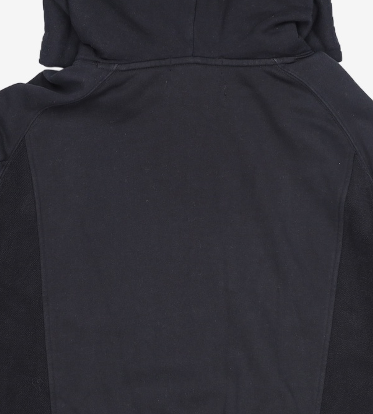 일꼬르소(IL CORSO) [oam.factory X ILCORSO] 콘트라스트 셔링 후드 티셔츠 블랙 IETS3F702BK XL