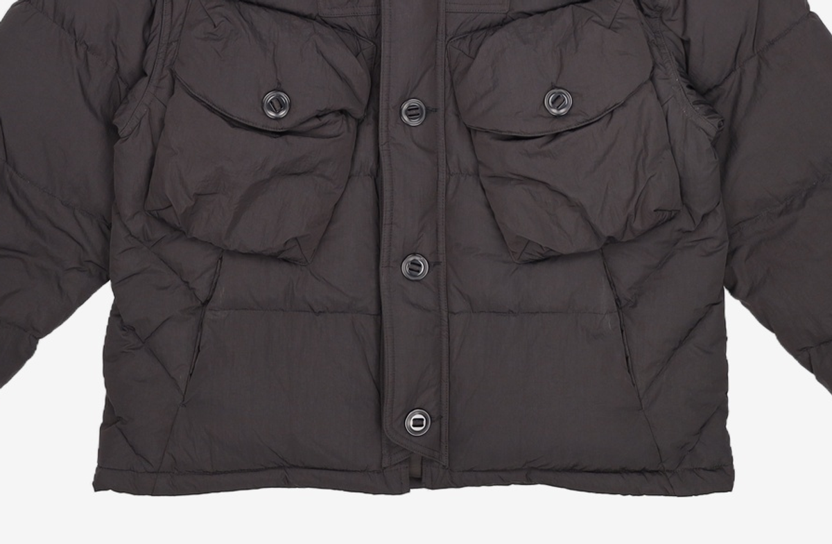 프리즘웍스(FRIZMWORKS) SMOCK PUFFER DOWN PARKA _ BLACK M