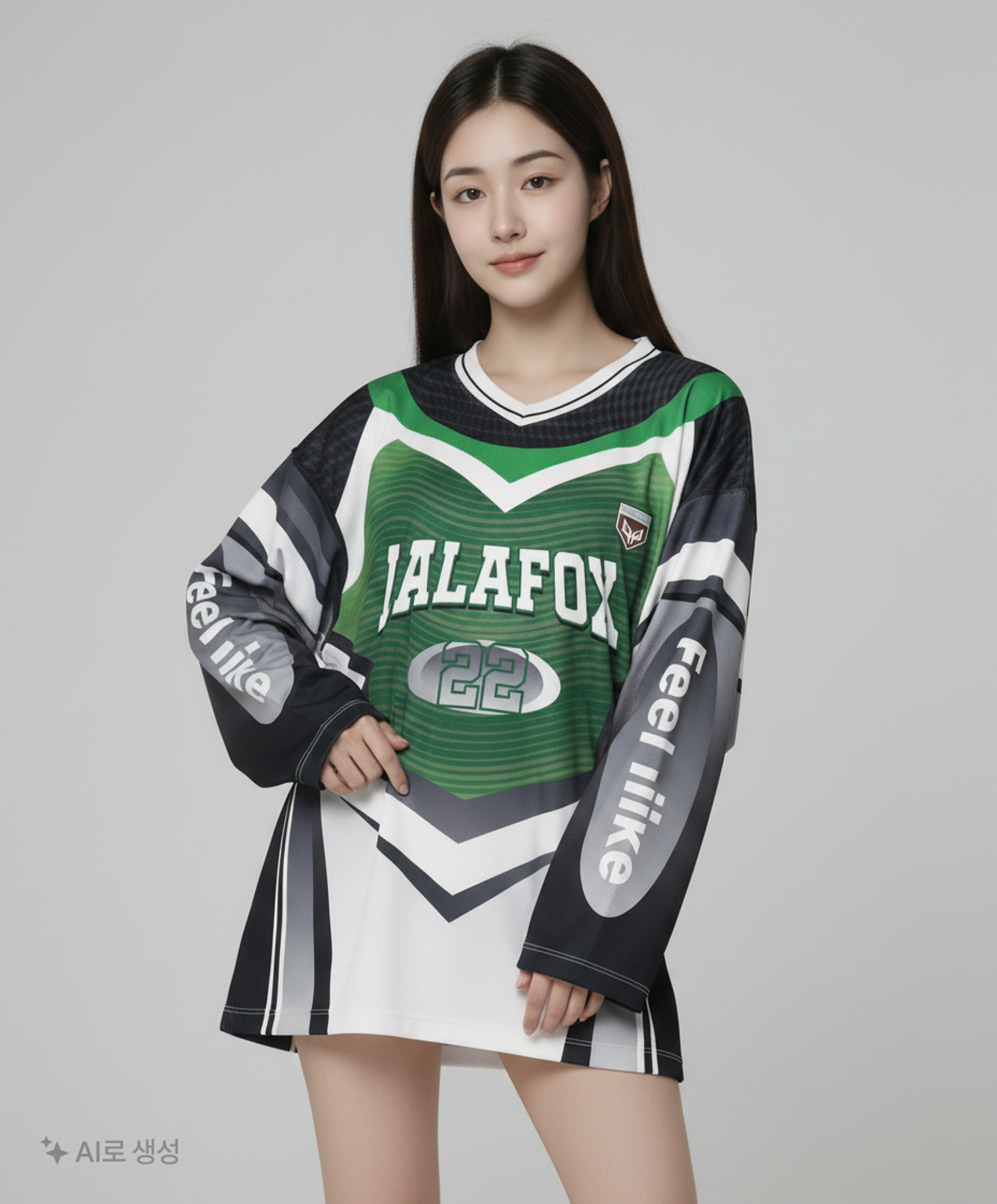 라라폭스(LALAFOX) 긴소매 티셔츠 XS
