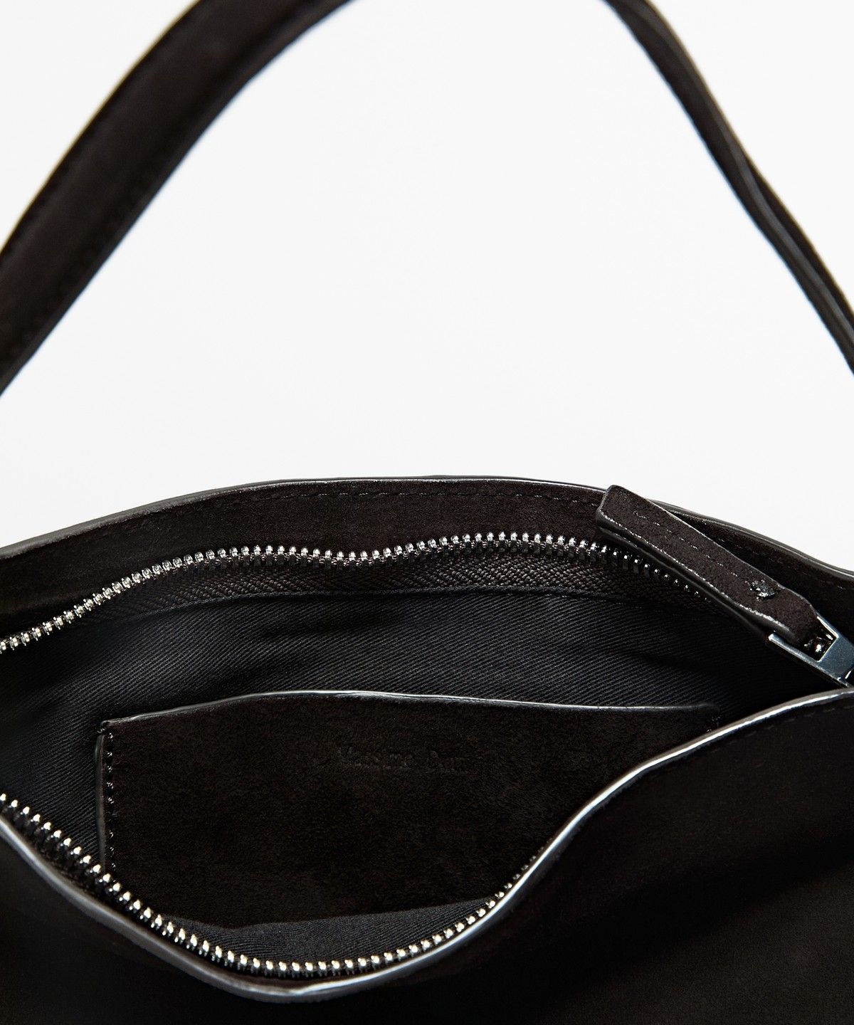 마시모두띠(MASSIMO DUTTI) 스플릿 스웨이드 스몰 숄더백