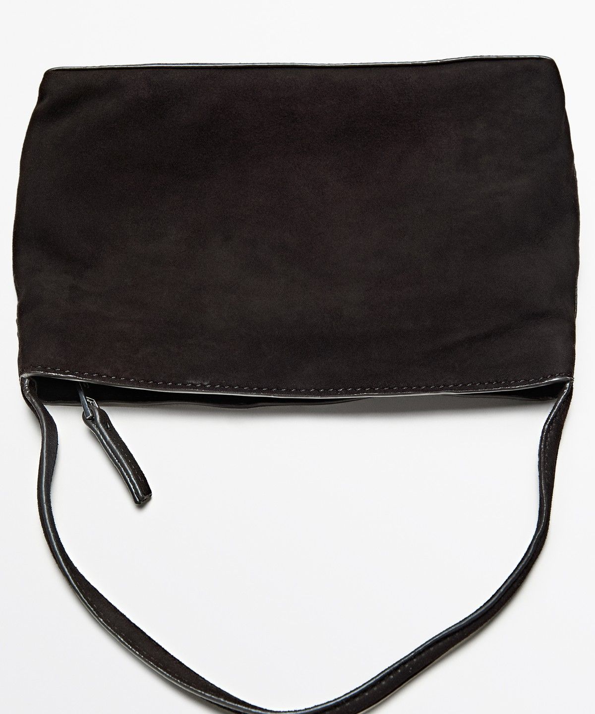 마시모두띠(MASSIMO DUTTI) 스플릿 스웨이드 스몰 숄더백