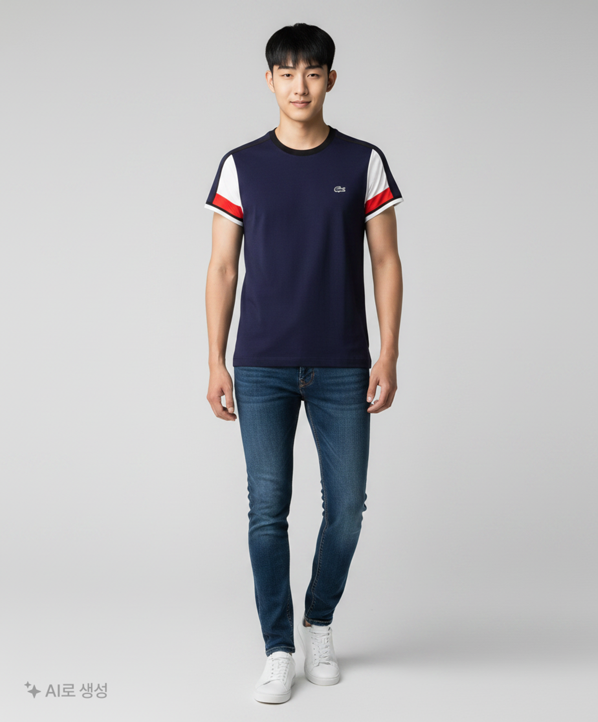 라코스테(LACOSTE) 반소매 티셔츠 100