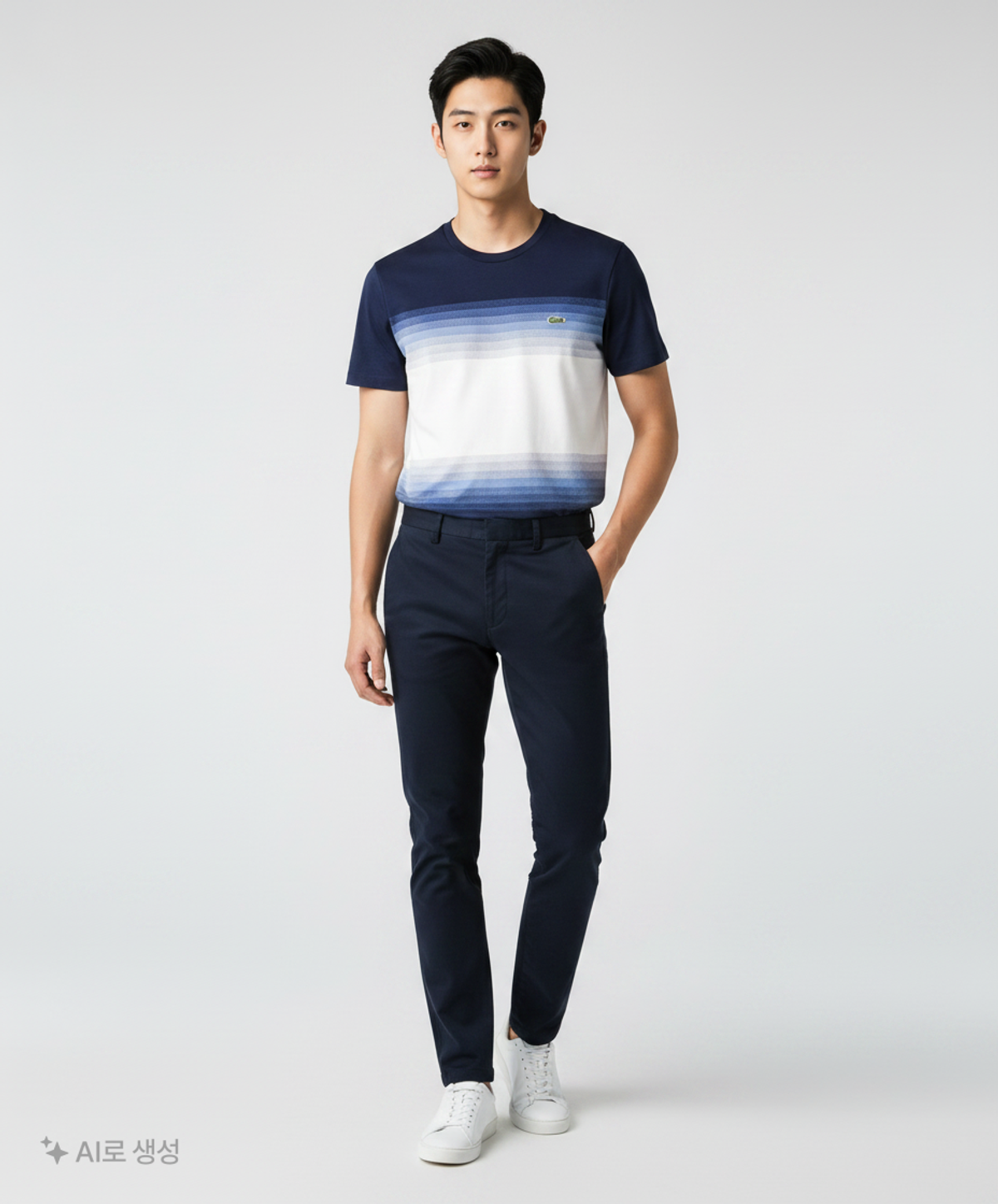라코스테(LACOSTE) 반소매 티셔츠 100