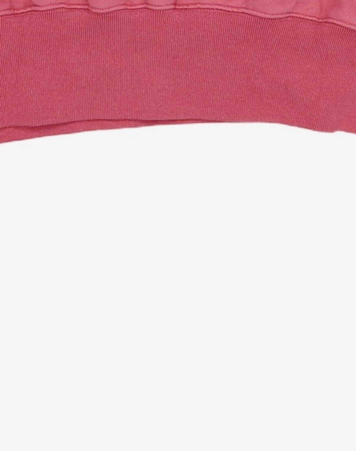 우알롱(WOOALONG) Signature easy crop hoodie - DARK PINK S