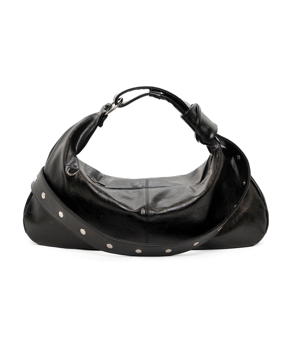 아포이(AFOYE) Loop Bag (Glossy Black)  루프백