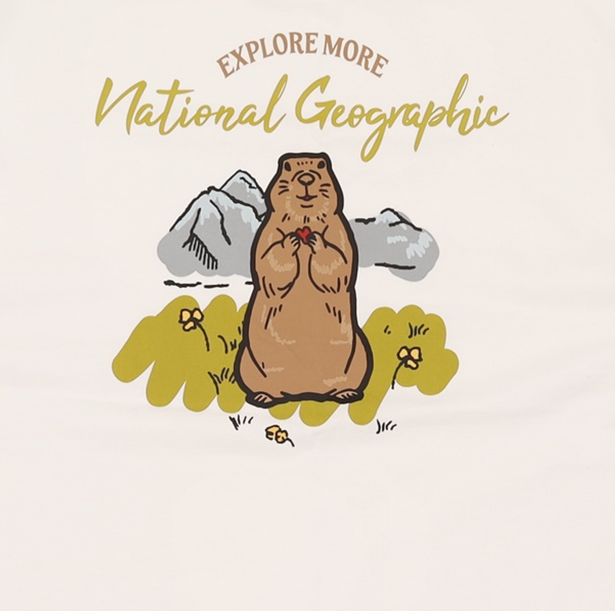내셔널지오그래픽(NATIONALGEOGRAPHIC) 반소매 티셔츠 M