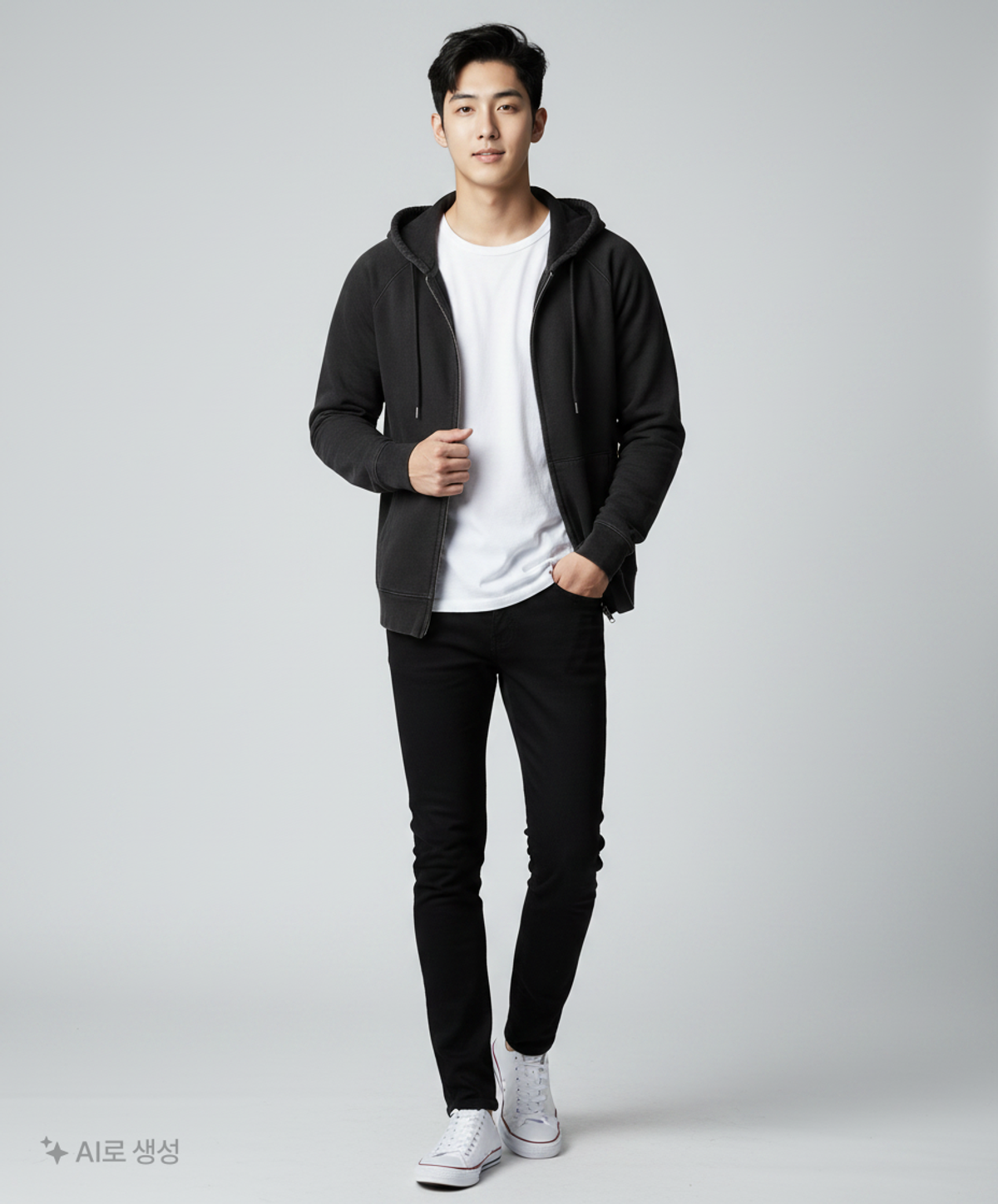 제로(XERO) 후드 집업 L