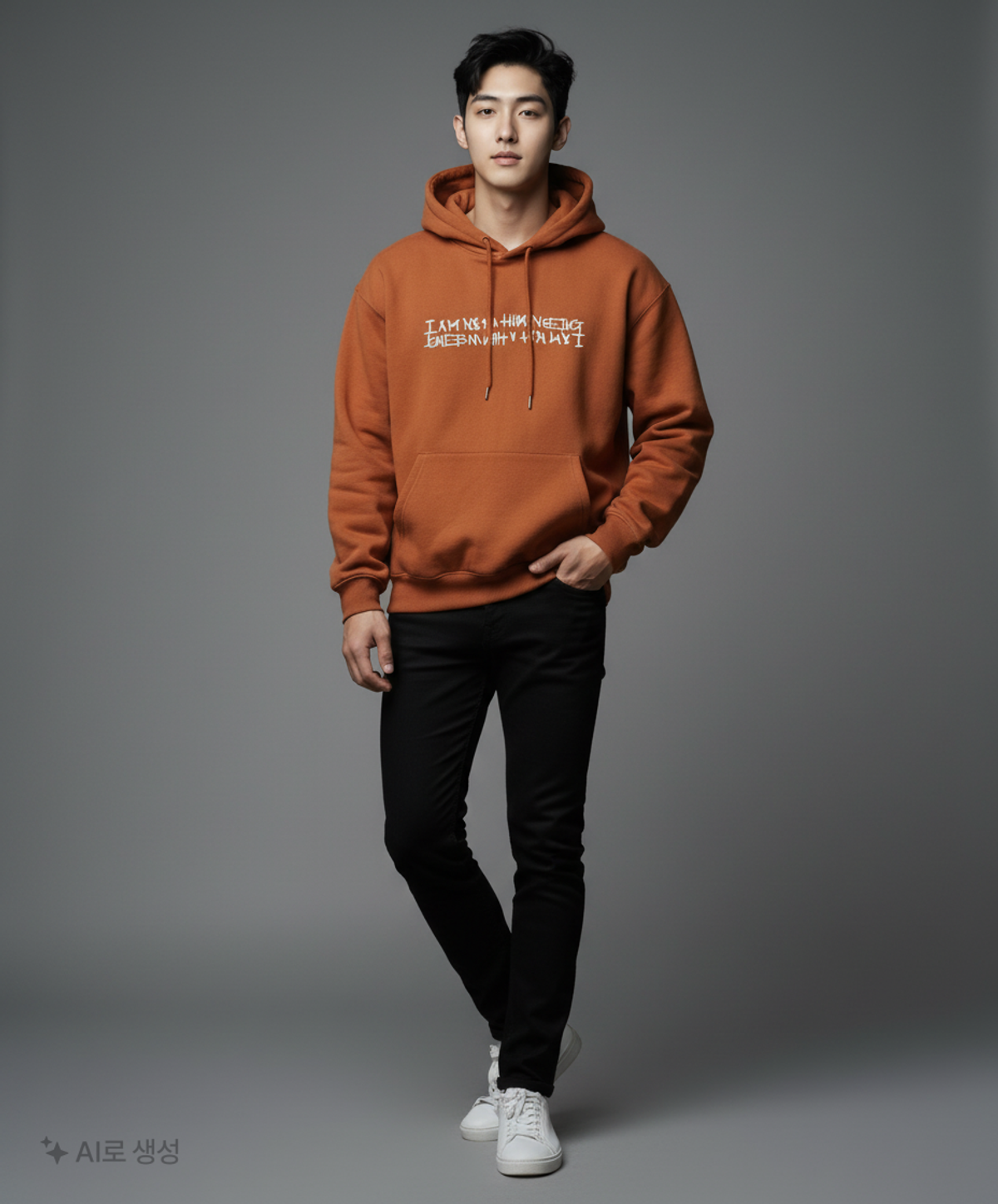 아임낫어휴먼비잉(I AM NOT A HUMAN BEING) 후드 티셔츠 2XL