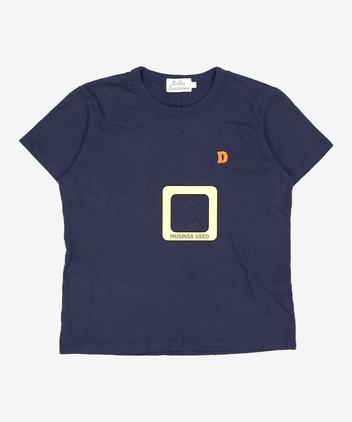 데이지신드롬(DAISY SYNDROME) DAISY LOGO T-SHIRTS / Navy 1