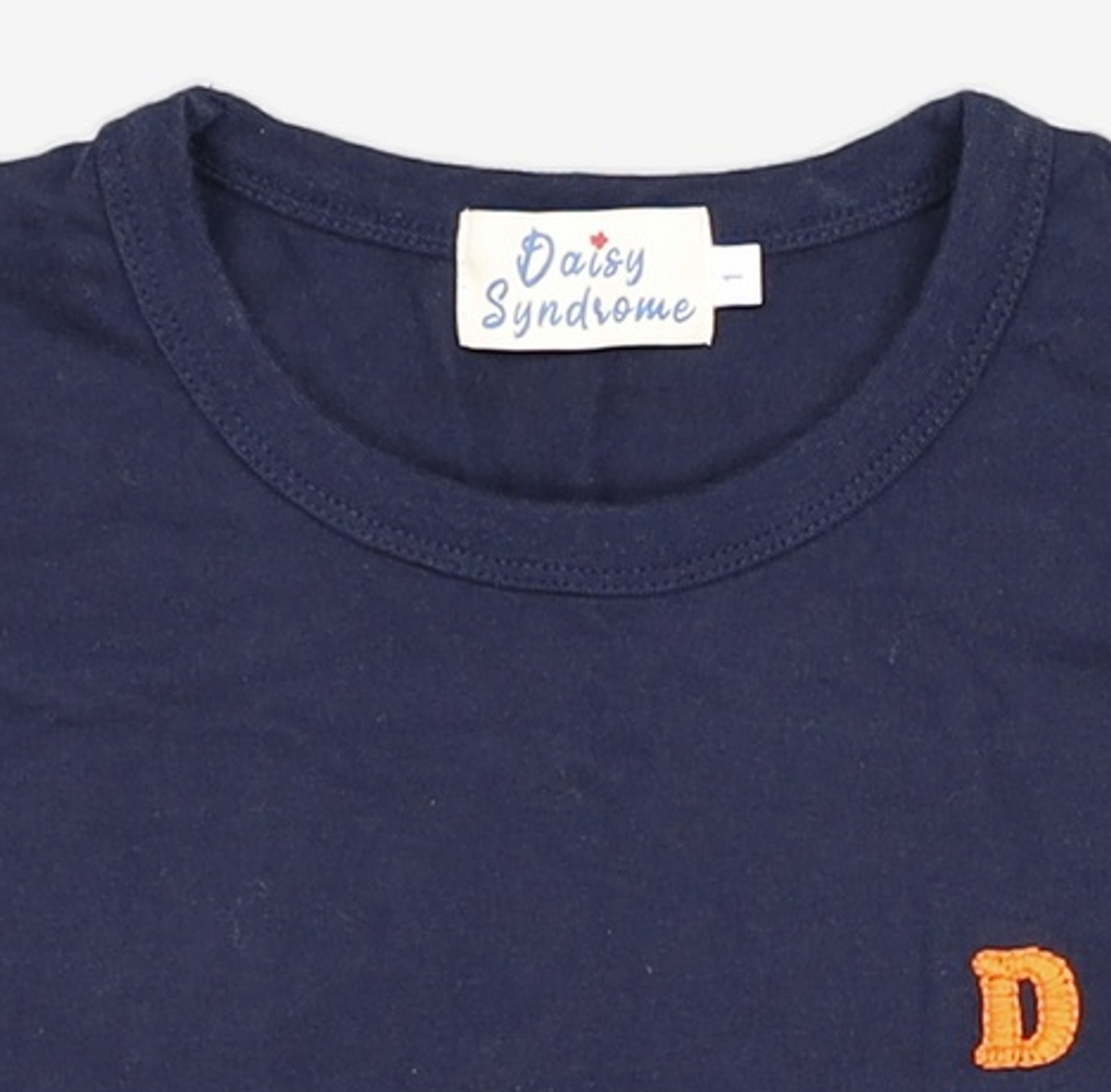 데이지신드롬(DAISY SYNDROME) DAISY LOGO T-SHIRTS / Navy 1