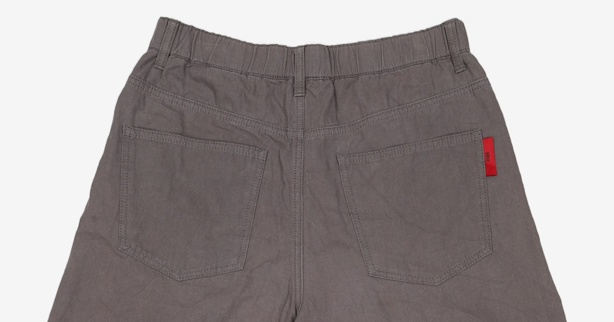 기철(KICHUL) EASY OR EASY BALLOON PANTS (DARK GREY) S