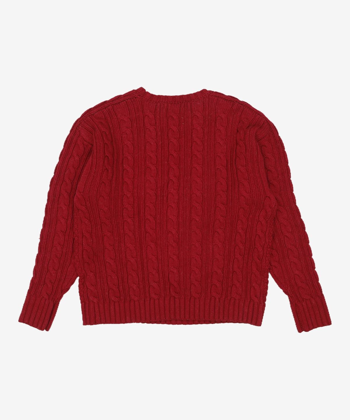 마틴플랜(MARTIN PLAN) Bretzel Plan Knit - RED S