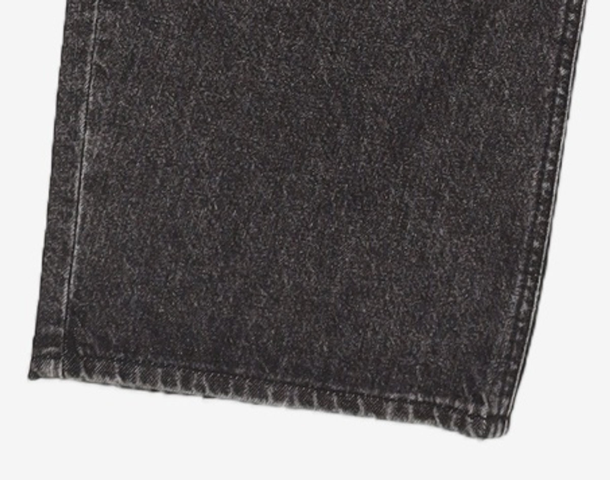 마틴플랜(MARTIN PLAN) Contrast Laser Jeans - BLACK M