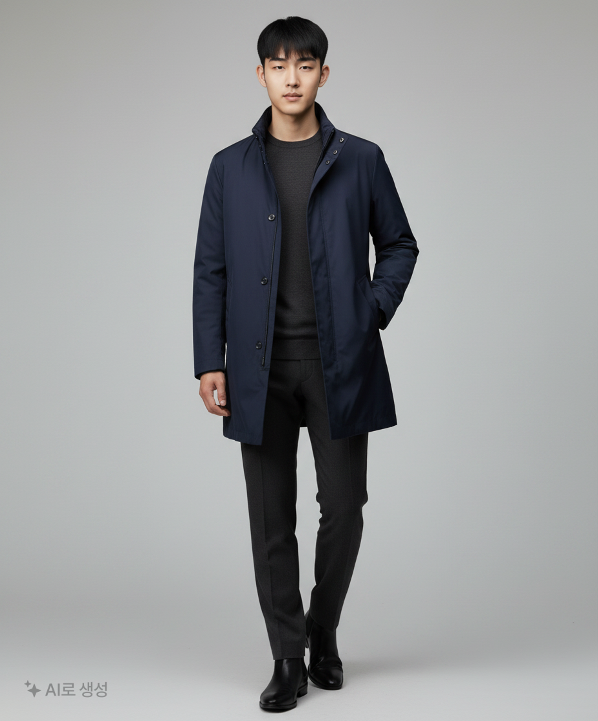 빈폴(BEAN POLE) 하프 패딩/하프 헤비 아우터 95