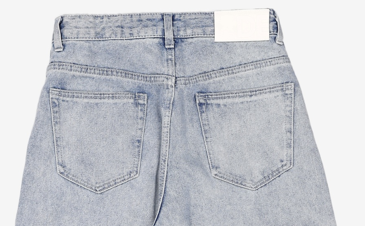 데케트(DECET) [크링클워싱]Balloon Wide Jeans DCPT055CRBlue 28