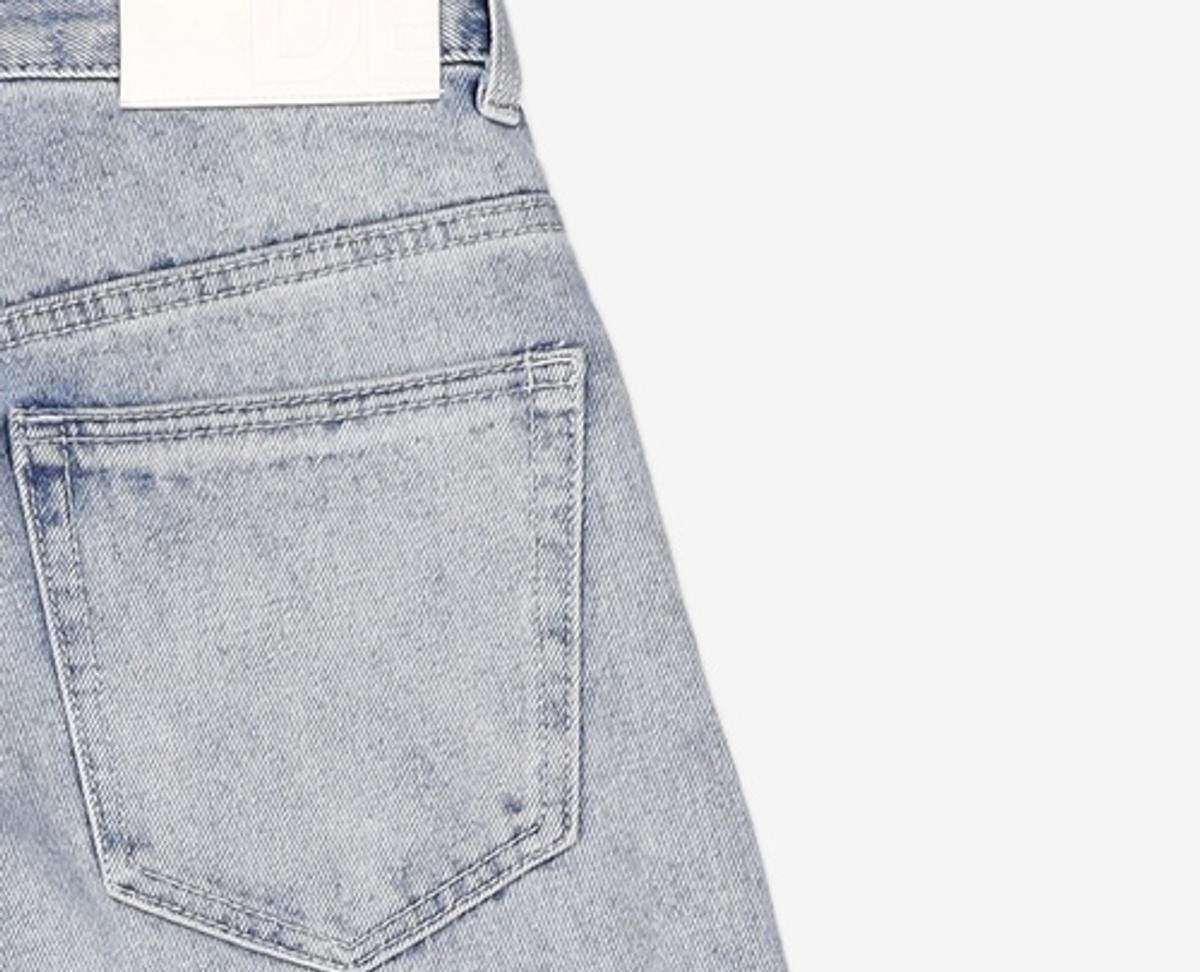 데케트(DECET) [크링클워싱]Balloon Wide Jeans DCPT055CRBlue 28