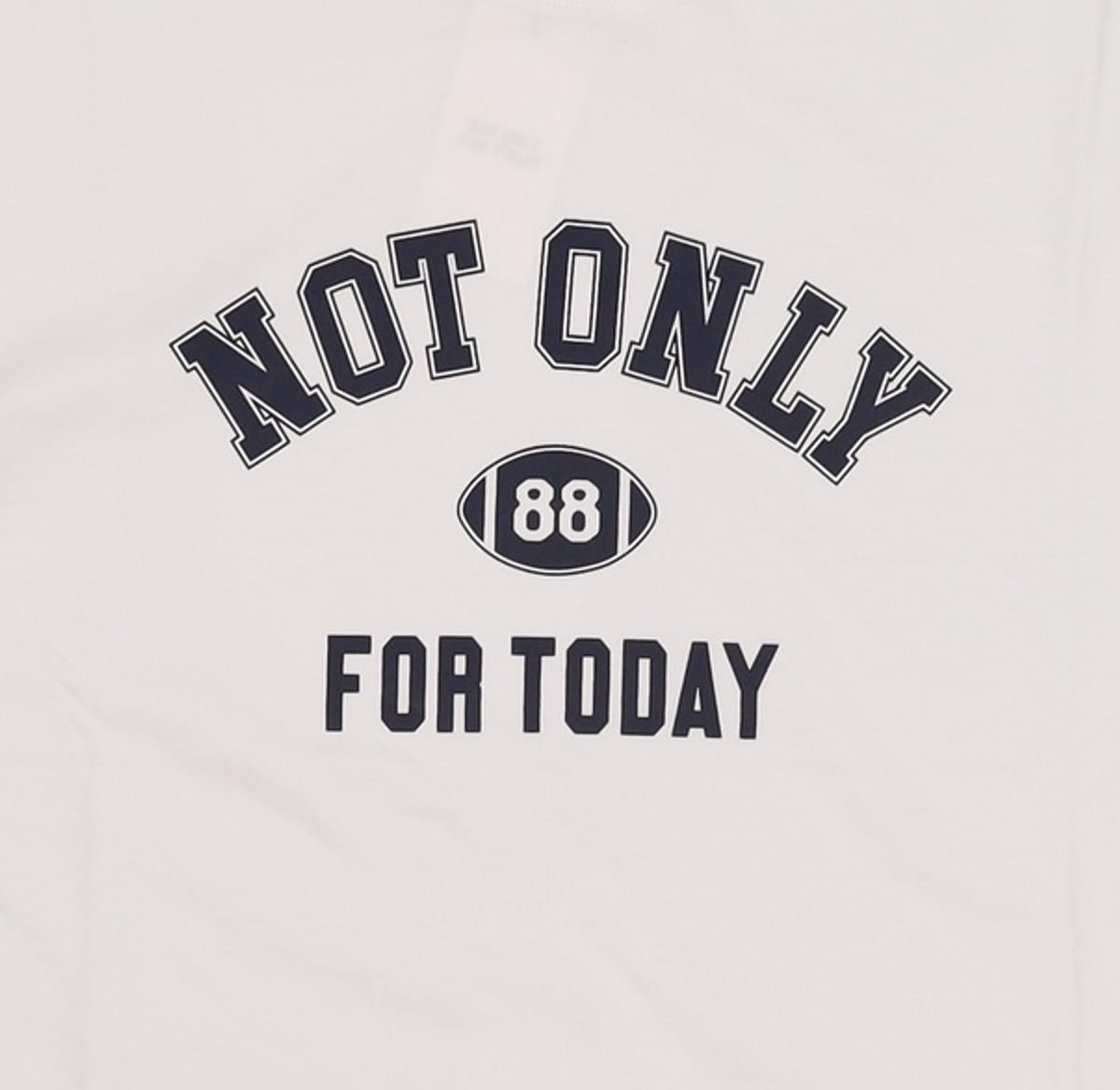 낫온리포투데이(NOT ONLY FOR TODAY) 넘버볼 반소매 티셔츠 (3Color) L