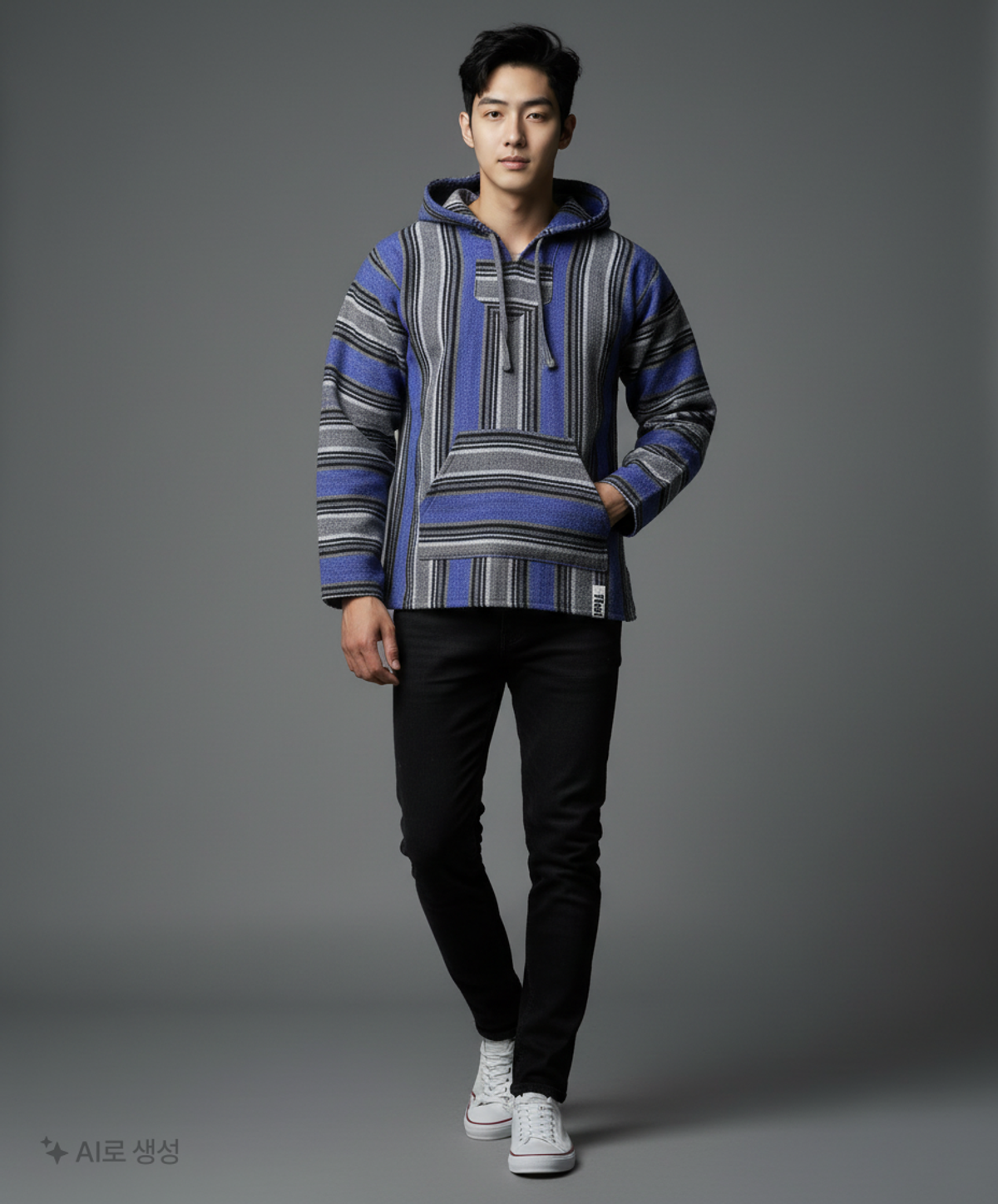 디스이즈네버댓(THISISNEVERTHAT) Baja Hoodie Blue XL