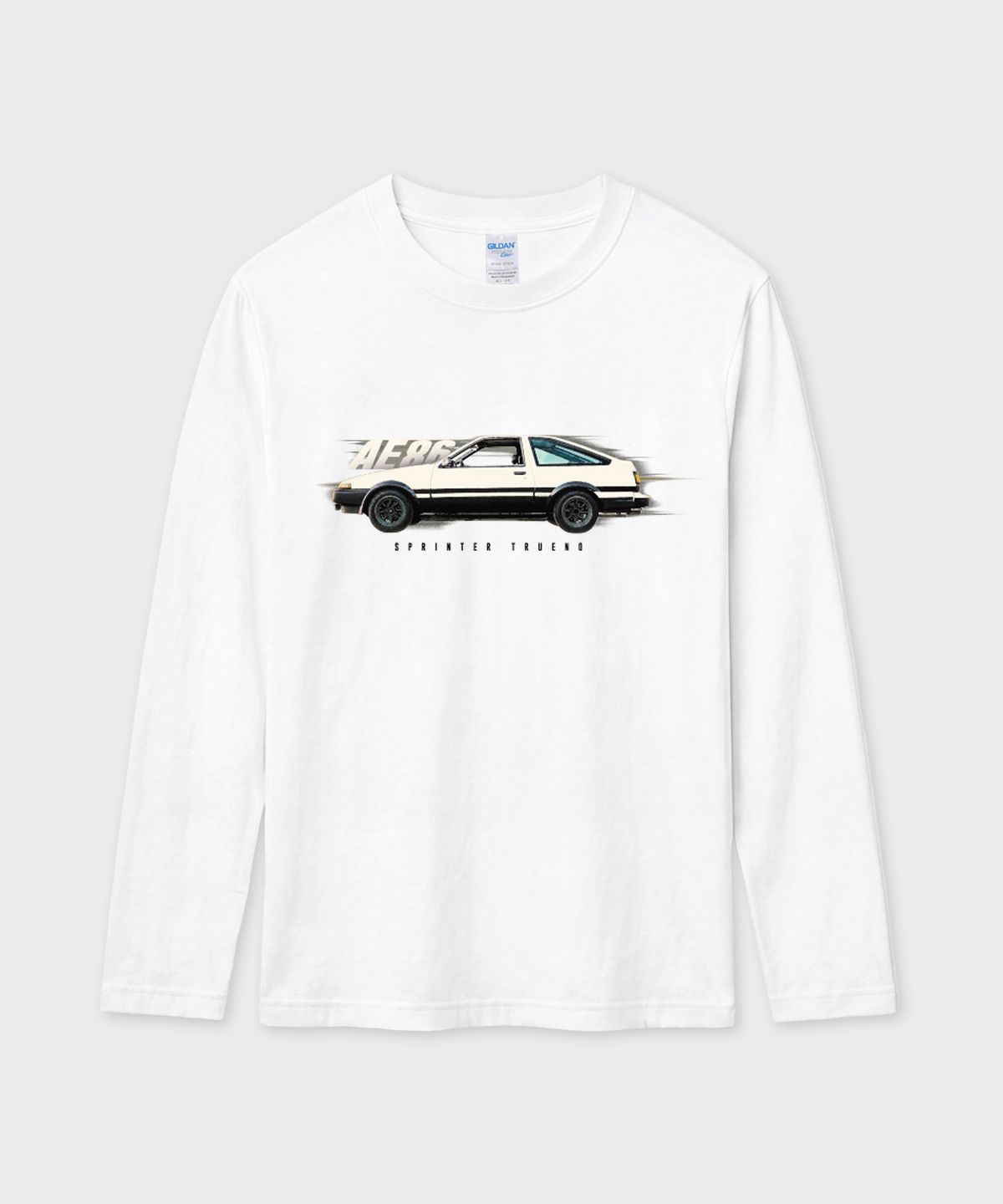 길단(GILDAN) Gildan X 빈티지 컬렉션 AE86 롱슬리브 티셔츠