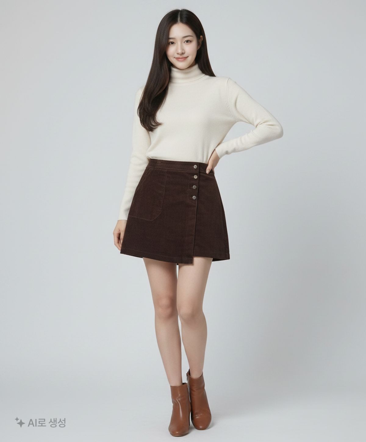 아웃스탠딩오디너리(OUTSTANDING ORDINARY) 미니스커트 FREE