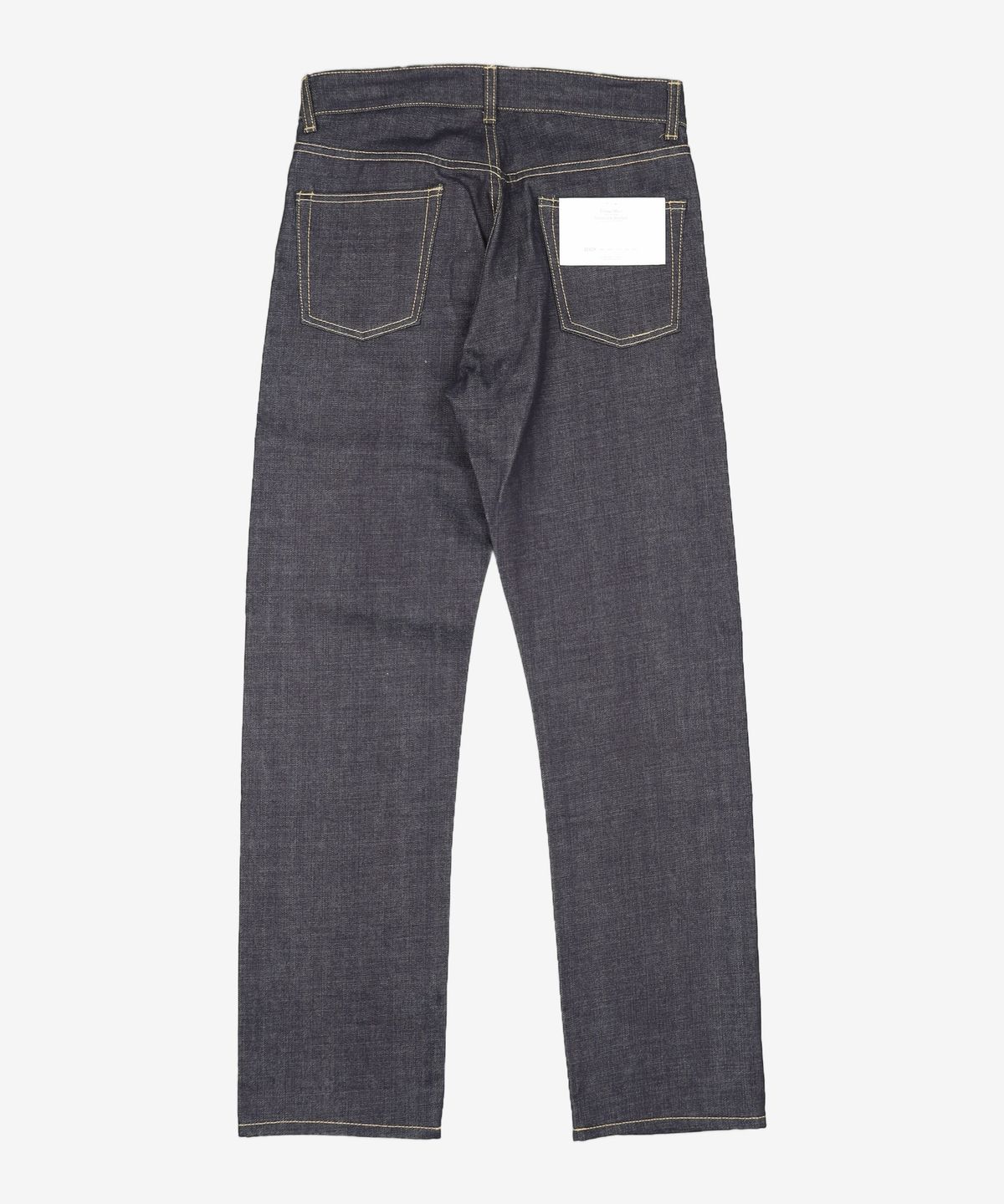 유니폼브릿지(UNIFORM BRIDGE) selvedge denim pants raw black 28