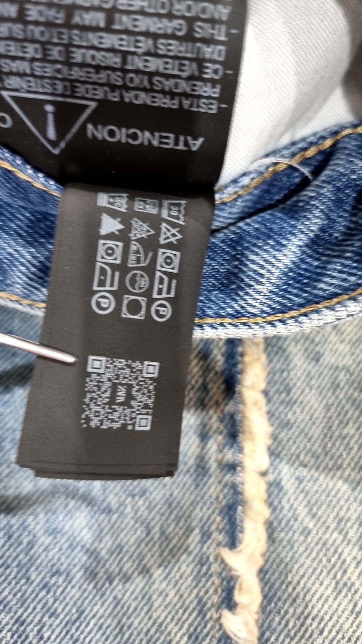 자라(ZARA) 청/데님 팬츠 38