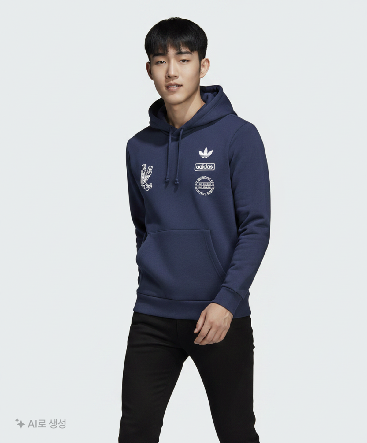 아디다스(ADIDAS) 후드 티셔츠 XL