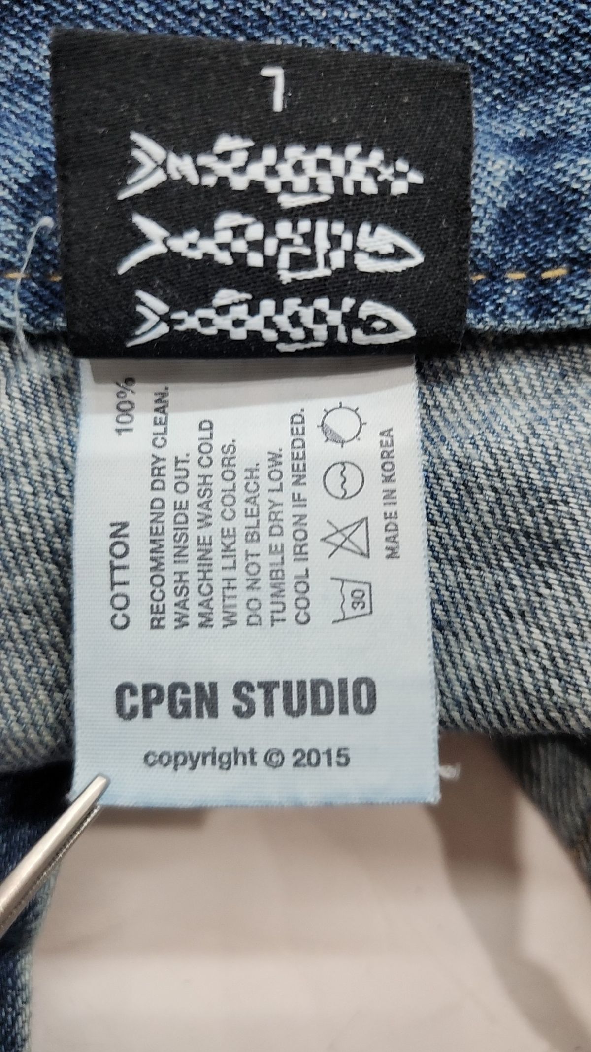 꼼파뇨(CPGN STUDIO) 청/데님 팬츠 L